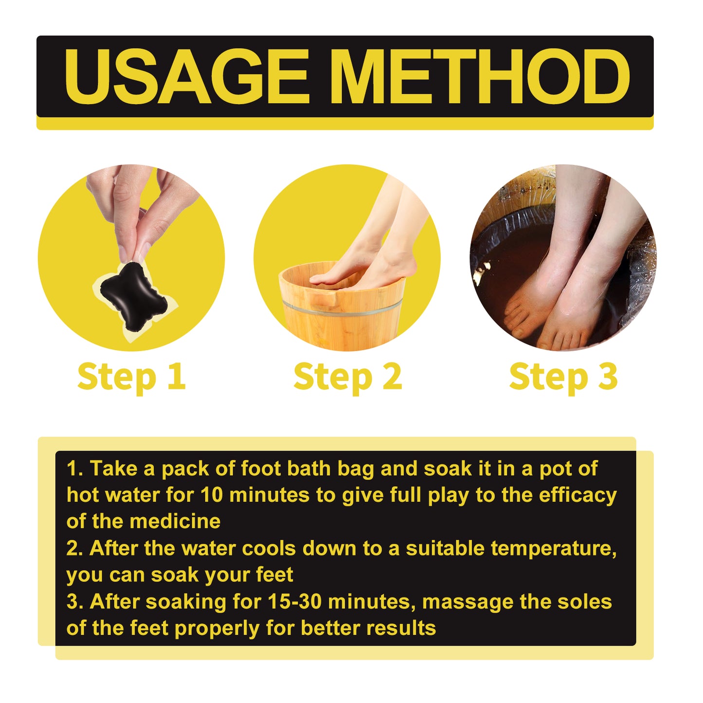Herbal Foot Bath Bags