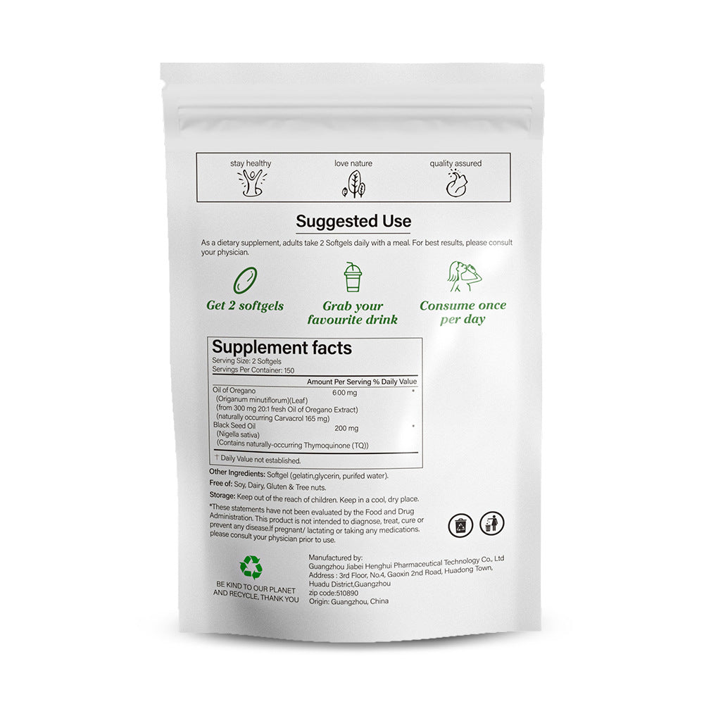 Oil of Oregano Soft Supplements