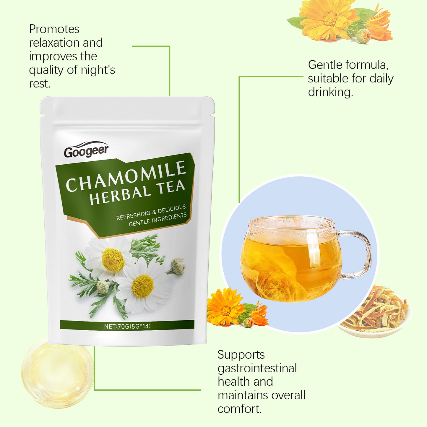 Natural Chamomile Tea