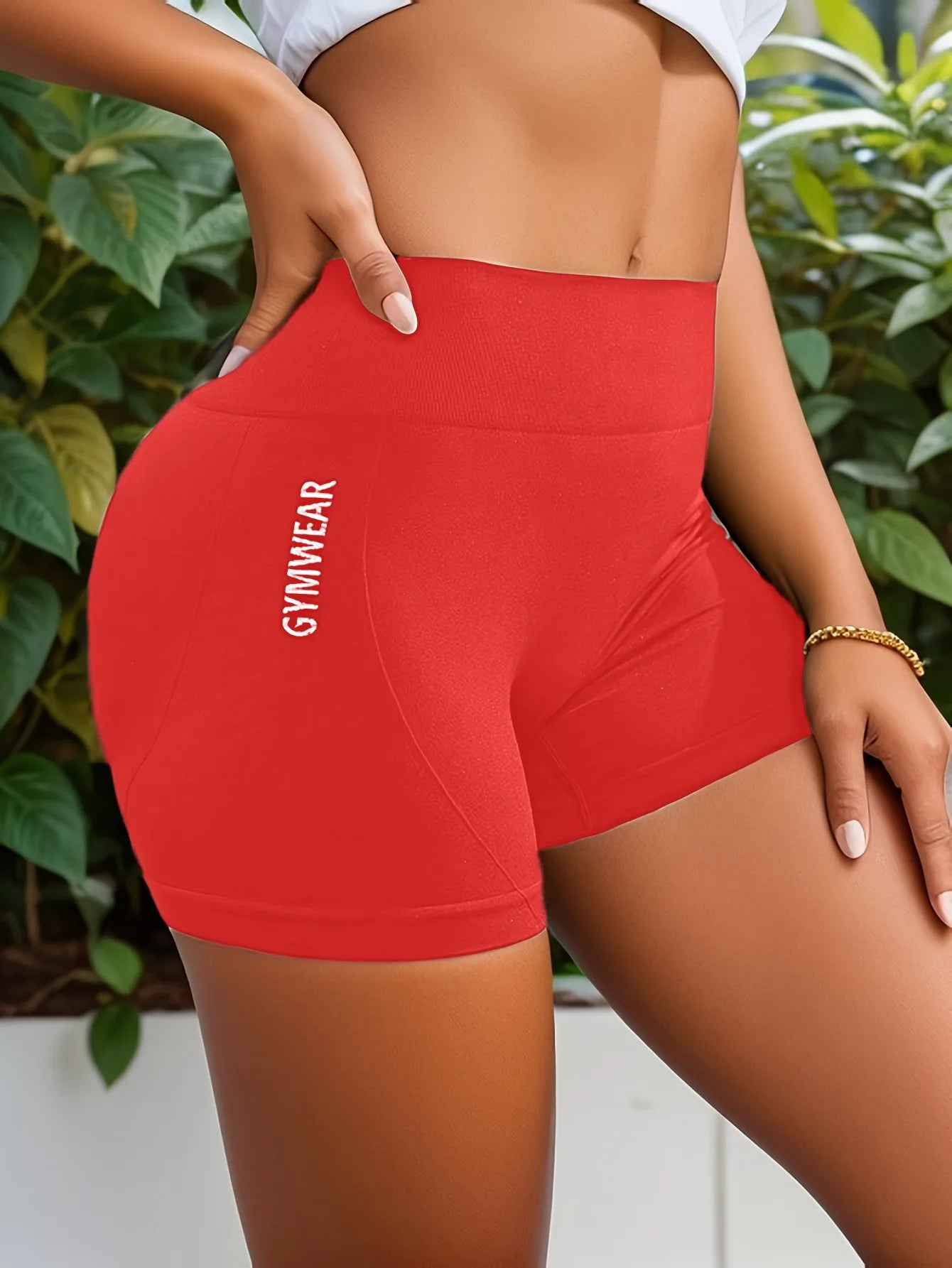 High Waist Gym Shorts