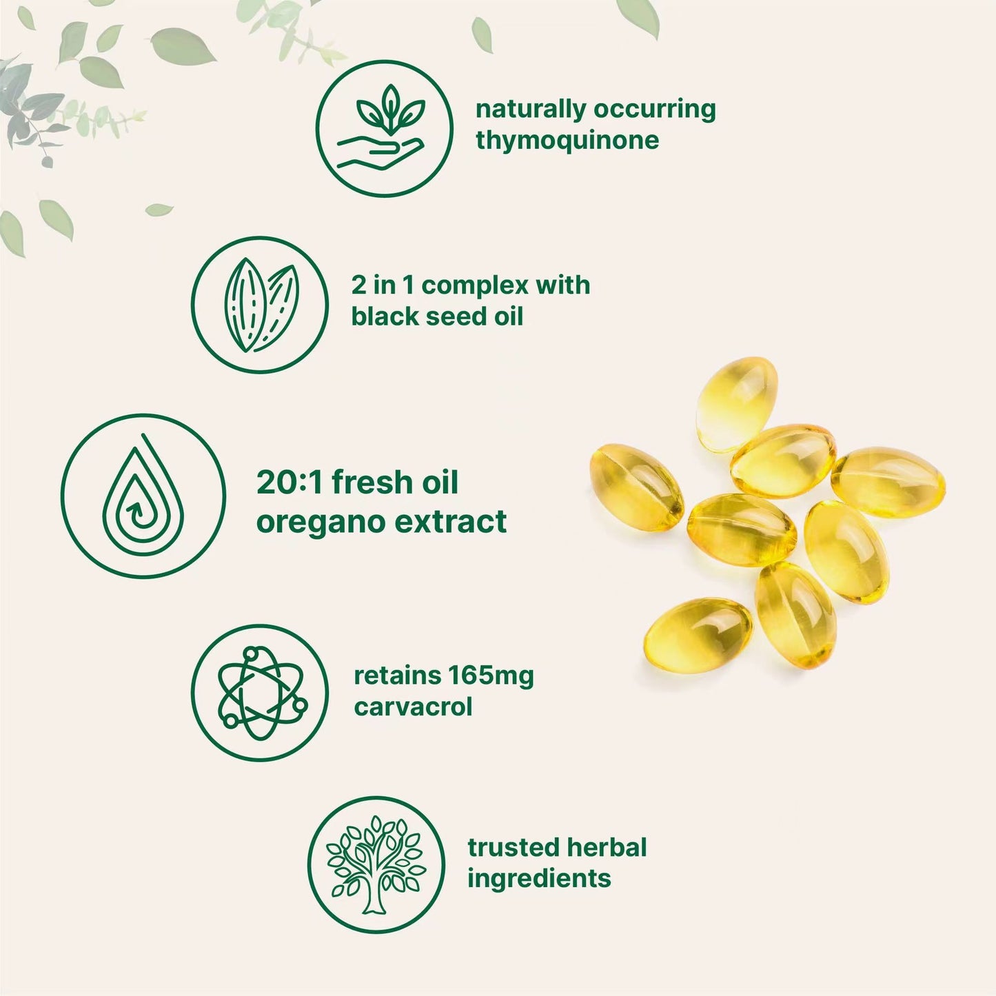 Oil of Oregano Soft Supplements