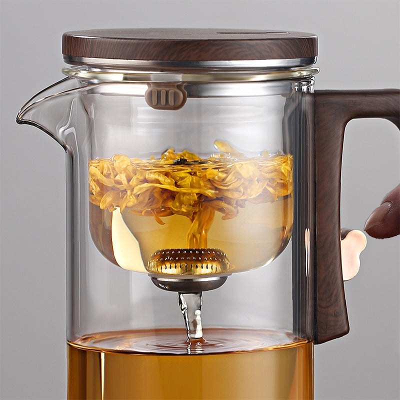 Filter Glass Tea Pot
