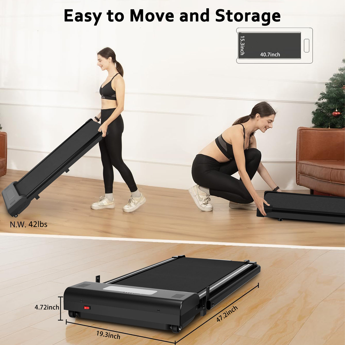 Desktop 2-1 TreadMill