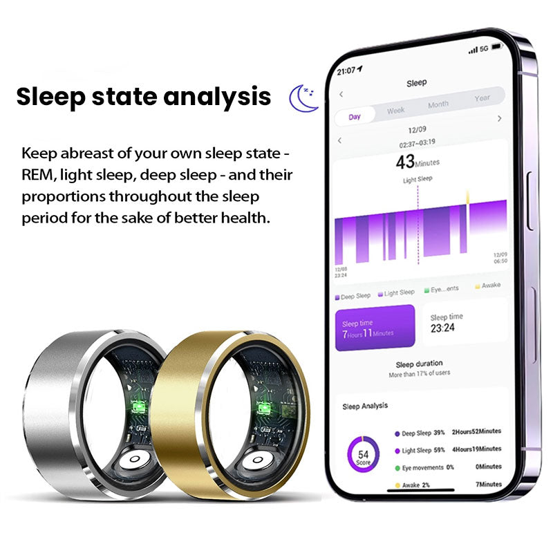 Smart Ring Fitness Tracker-Waterproof