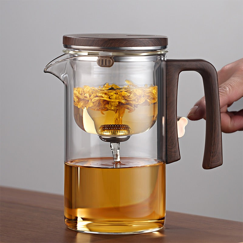 Filter Glass Tea Pot