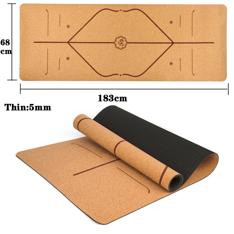 Natural Cork  Yoga Mat