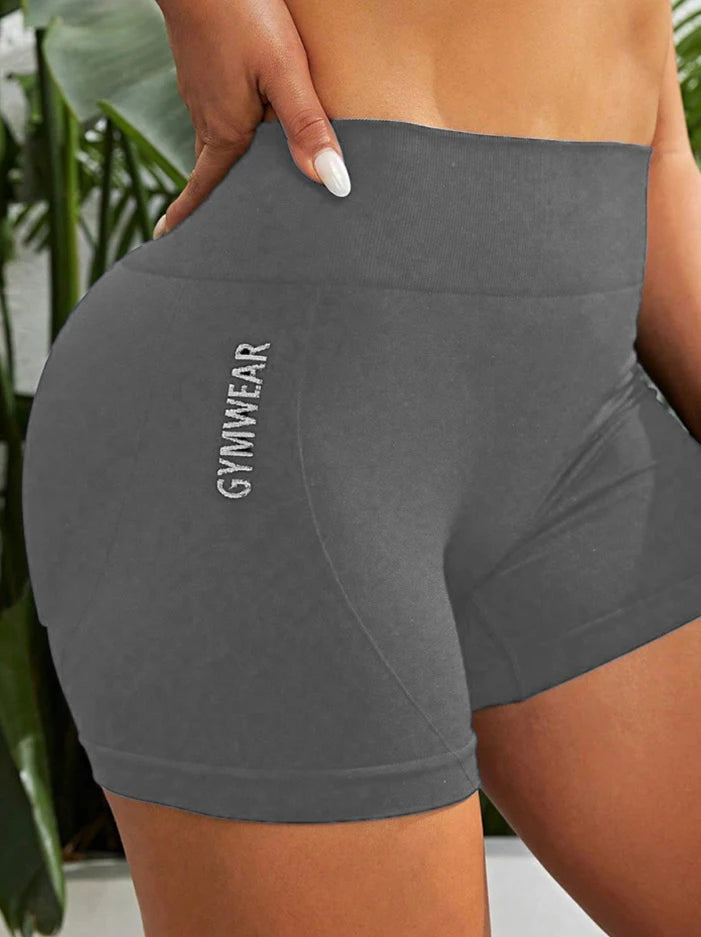 High Waist Gym Shorts