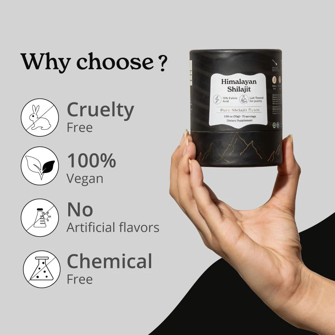 Pure Himalayan Shilajit Resin
