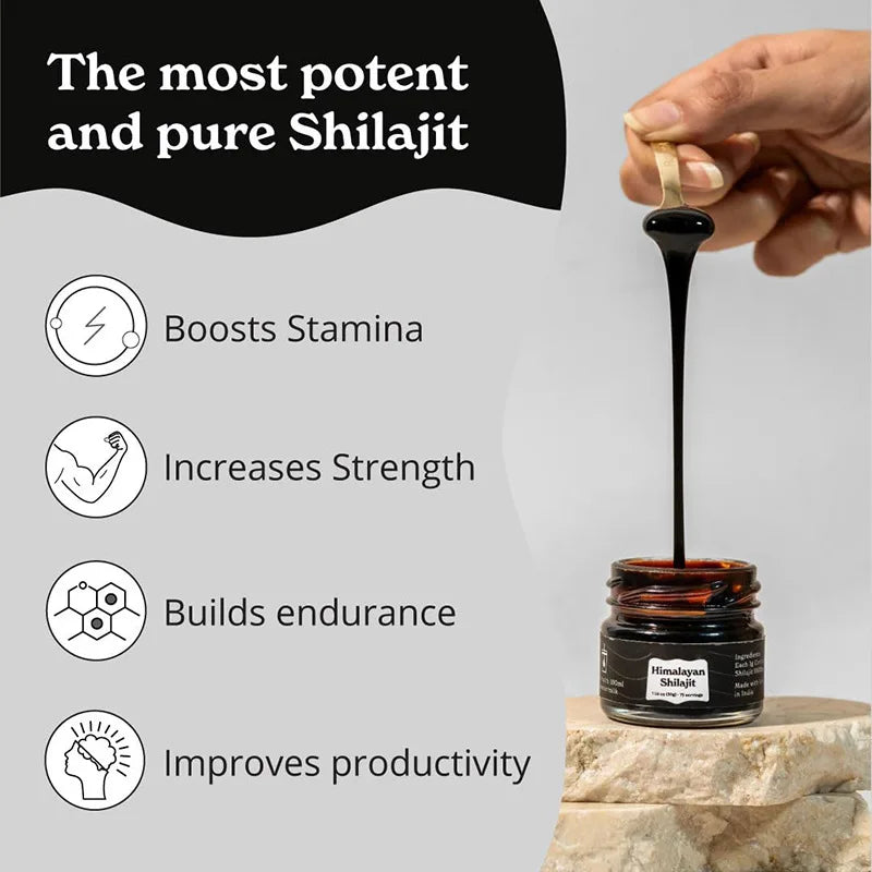 Pure Himalayan Shilajit Resin